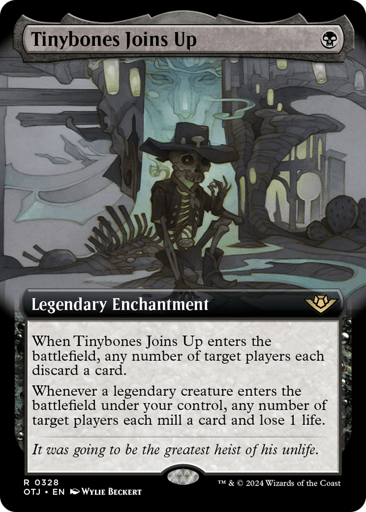 Tinybones Joins Up (Extended Art) (OTJ-328) - Outlaws of Thunder Junction: (Extended Art)
