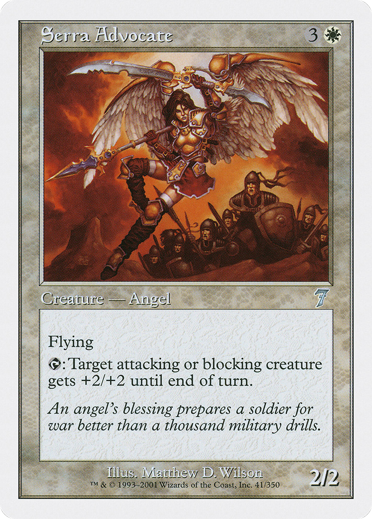 Serra Advocate (7ED-041) - 7th Edition