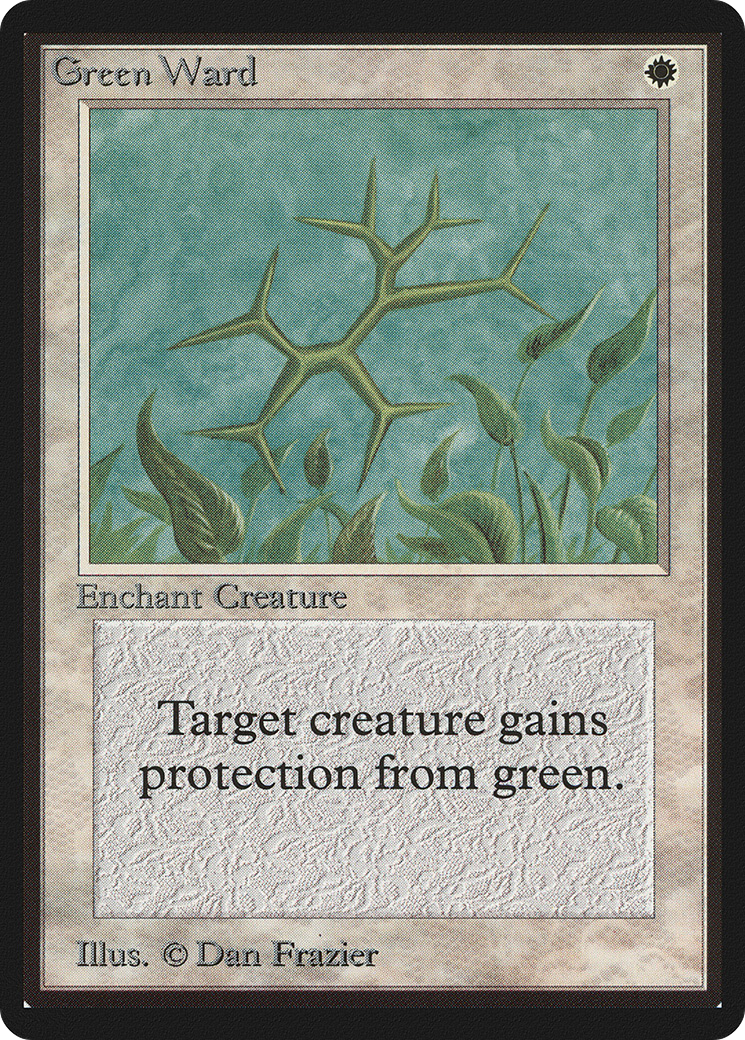 Green Ward (LEB-21) - Limited Edition Beta