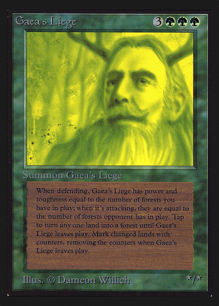 Gaea's Liege (CE) (CED-197) - Collectors' Edition