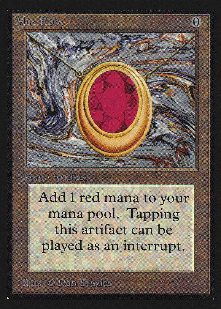 Mox Ruby (CE) (CED-265) - Collectors' Edition