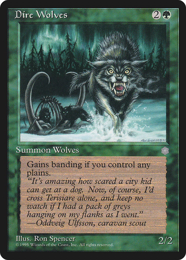 Dire Wolves (ICE-230) - Ice Age