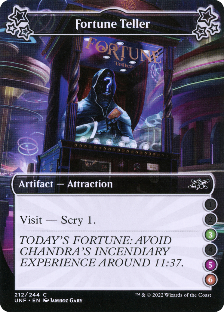 Fortune Teller (3-5-6) (UNF-212E) - Unfinity Foil