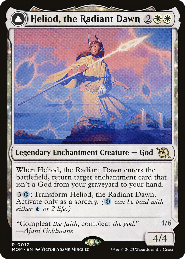 Heliod, the Radiant Dawn (MOM-017) - March of the Machine: (enchantment)