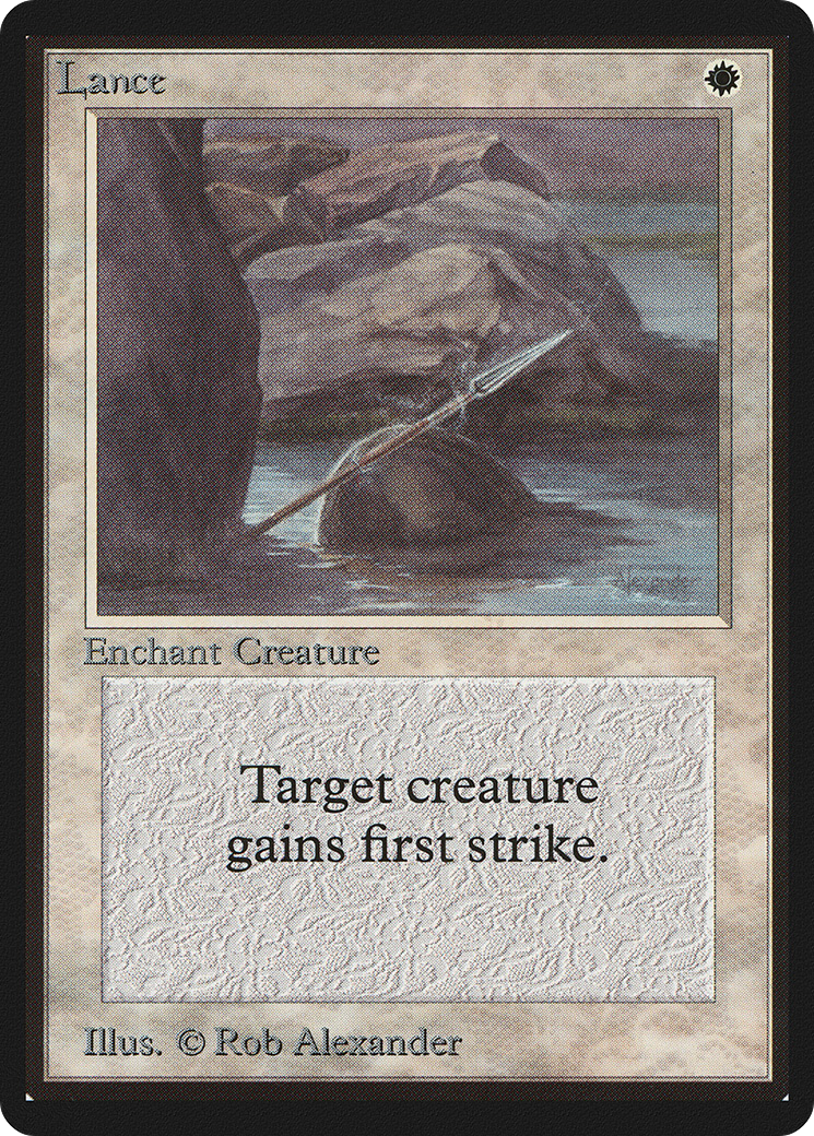 Lance (LEB-28) - Limited Edition Beta