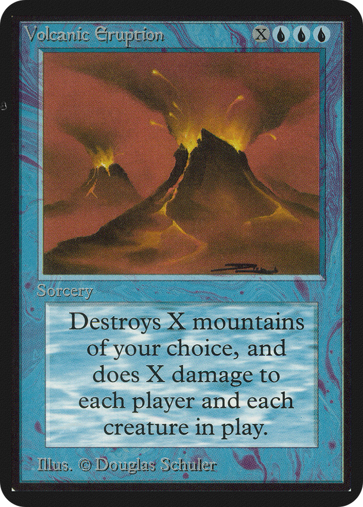 Volcanic Eruption (LEA-88) - Limited Edition Alpha