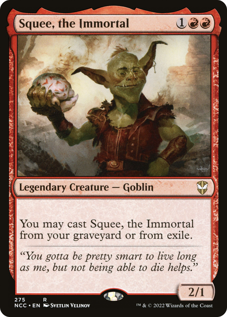 Squee, the Immortal (NCC-275) - New Capenna Commander
