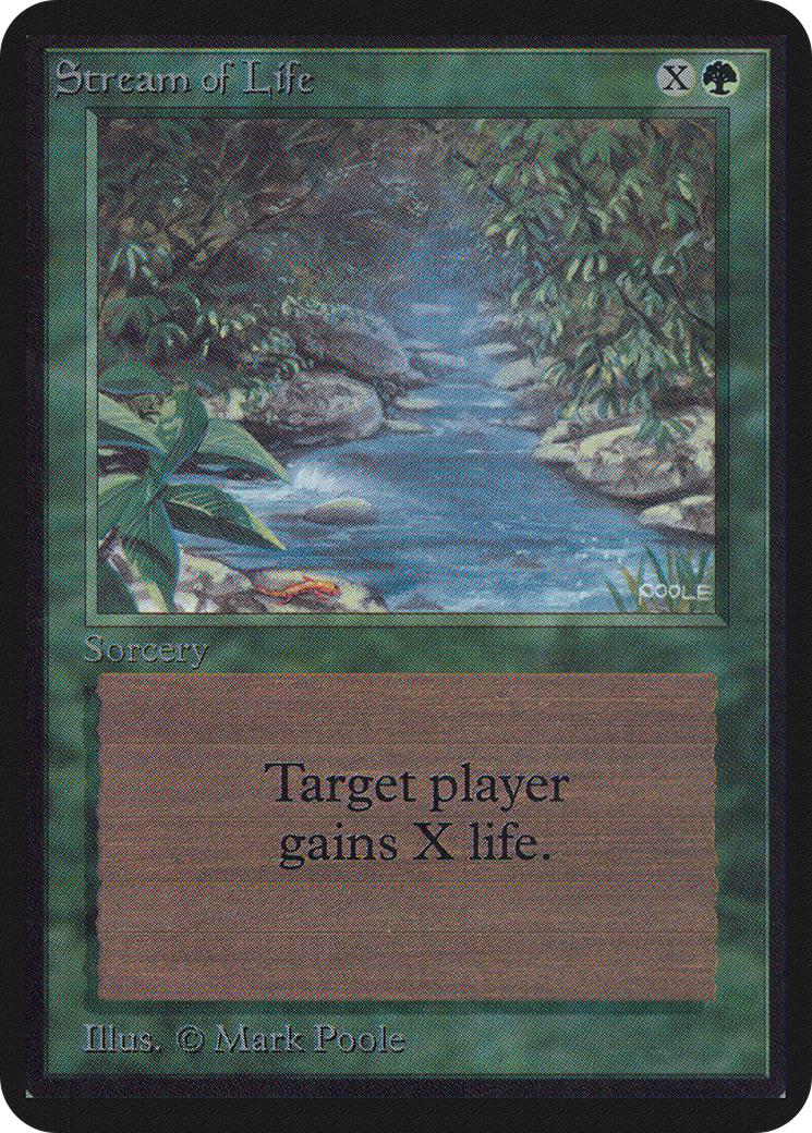 Stream of Life (LEA-217) - Limited Edition Alpha