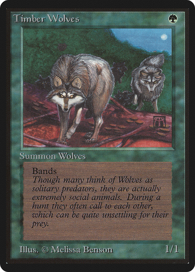 Timber Wolves (LEB-220) - Limited Edition Beta