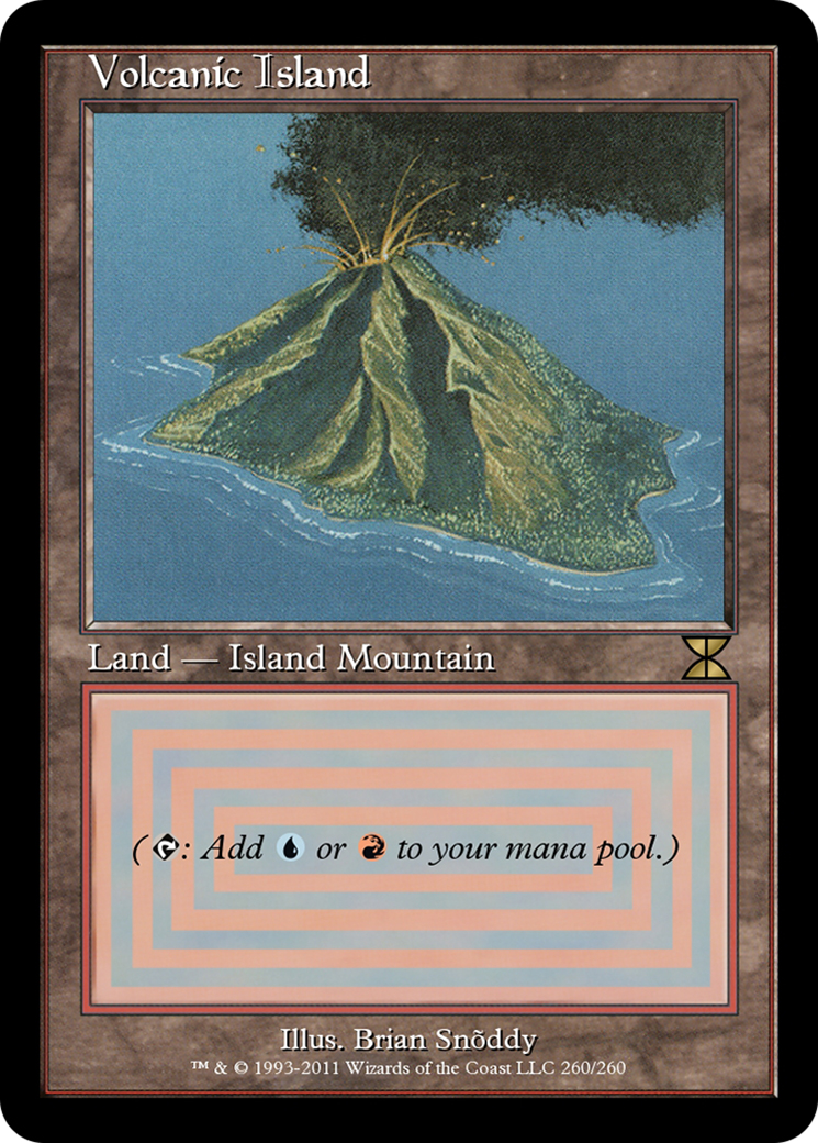 Volcanic Island (ME4-260) - Masters Edition IV Foil