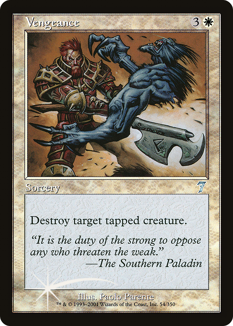 Vengeance (7ED-054) - 7th Edition Foil