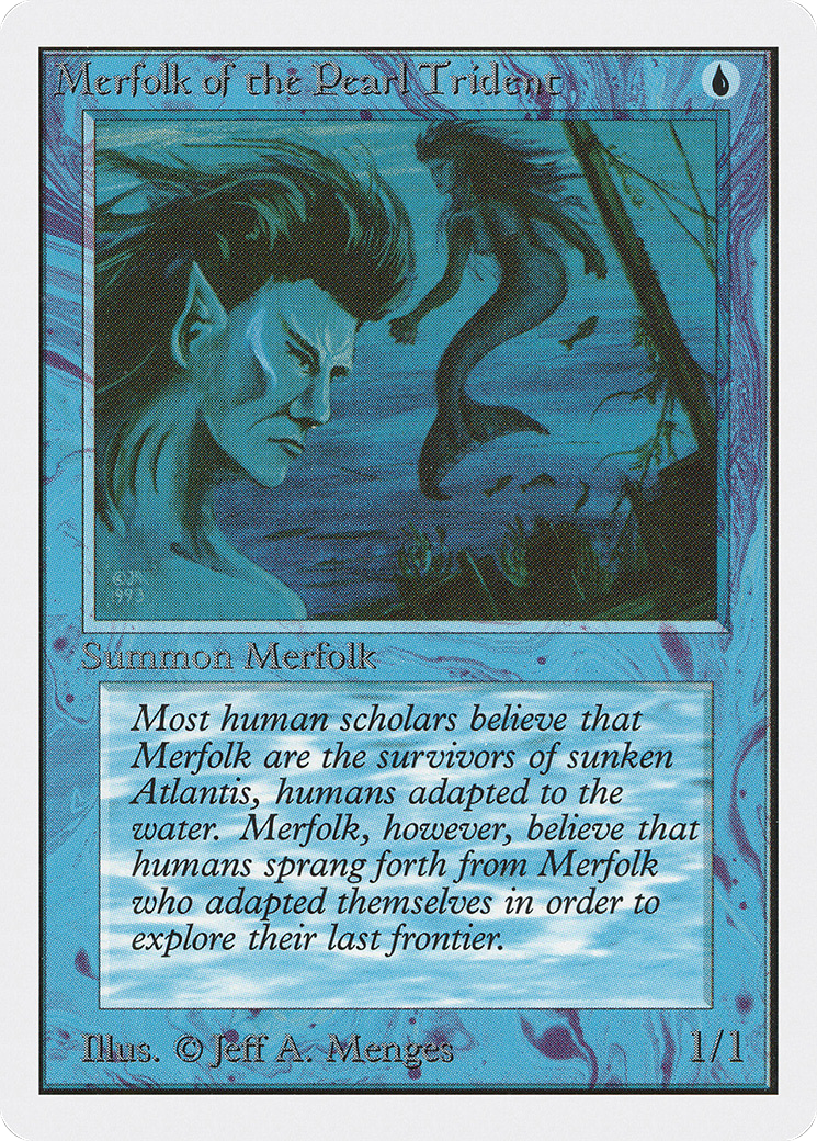 Merfolk of the Pearl Trident (2ED-67) - Unlimited Edition