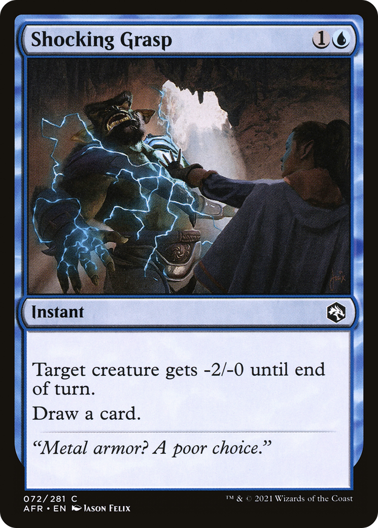 Shocking Grasp (AFR-072) - Adventures in the Forgotten Realms
