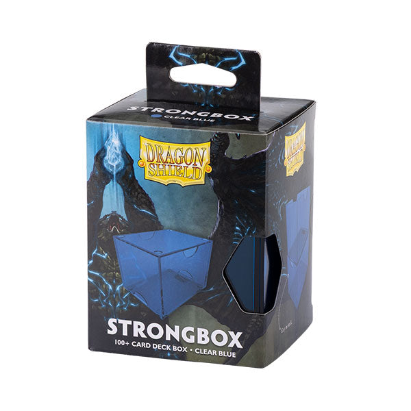 Dragon Shield Deckbox - 100+ Strongbox - Clear Blue