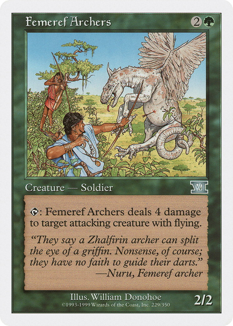 Femeref Archers (6ED-229) - Classic Sixth Edition