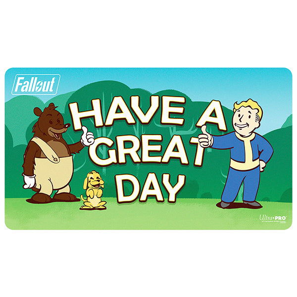 Fallout Vault Boy - Have a Great Day Playmat