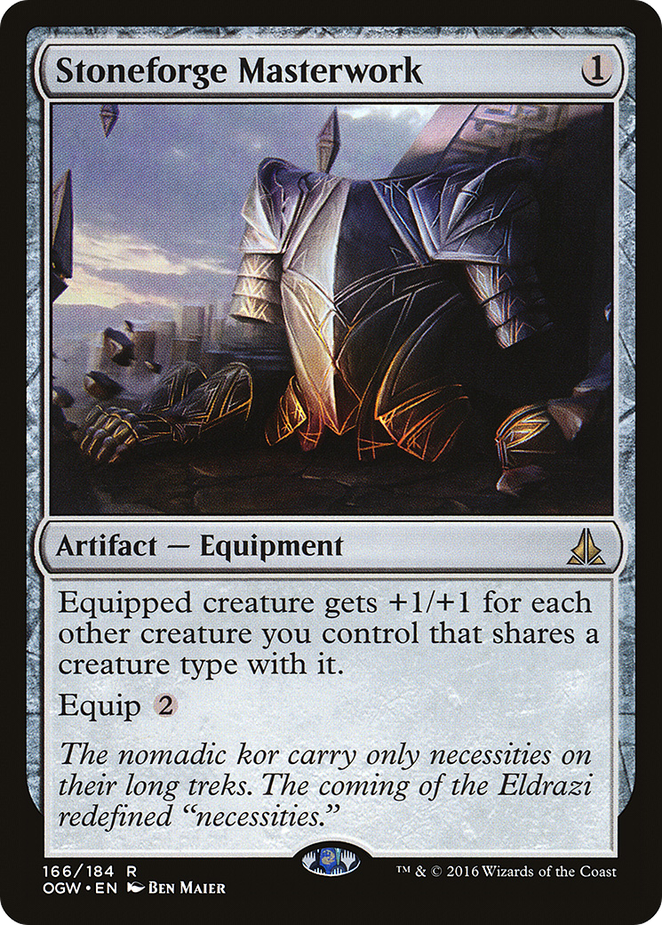 Stoneforge Masterwork (OGW-166) - Oath of the Gatewatch Foil
