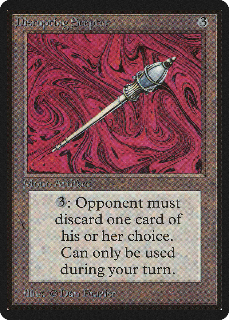 Disrupting Scepter (LEB-243) - Limited Edition Beta