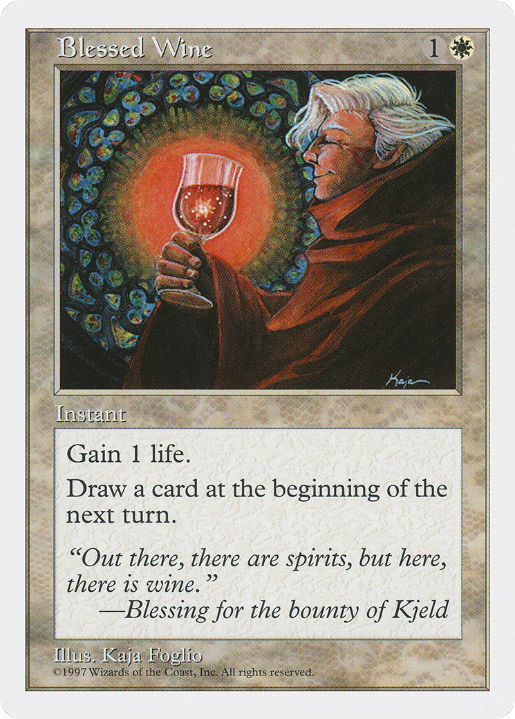 Blessed Wine (5ED-11) - Fifth Edition