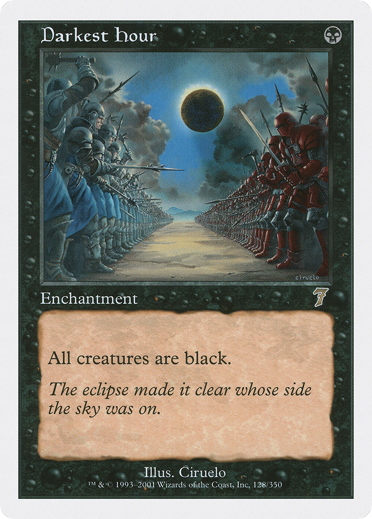 Darkest Hour (7ED-128) - 7th Edition