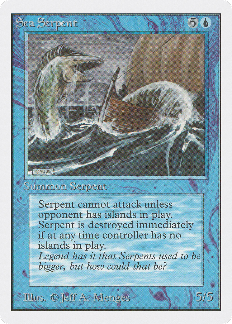 Sea Serpent (2ED-77) - Unlimited Edition