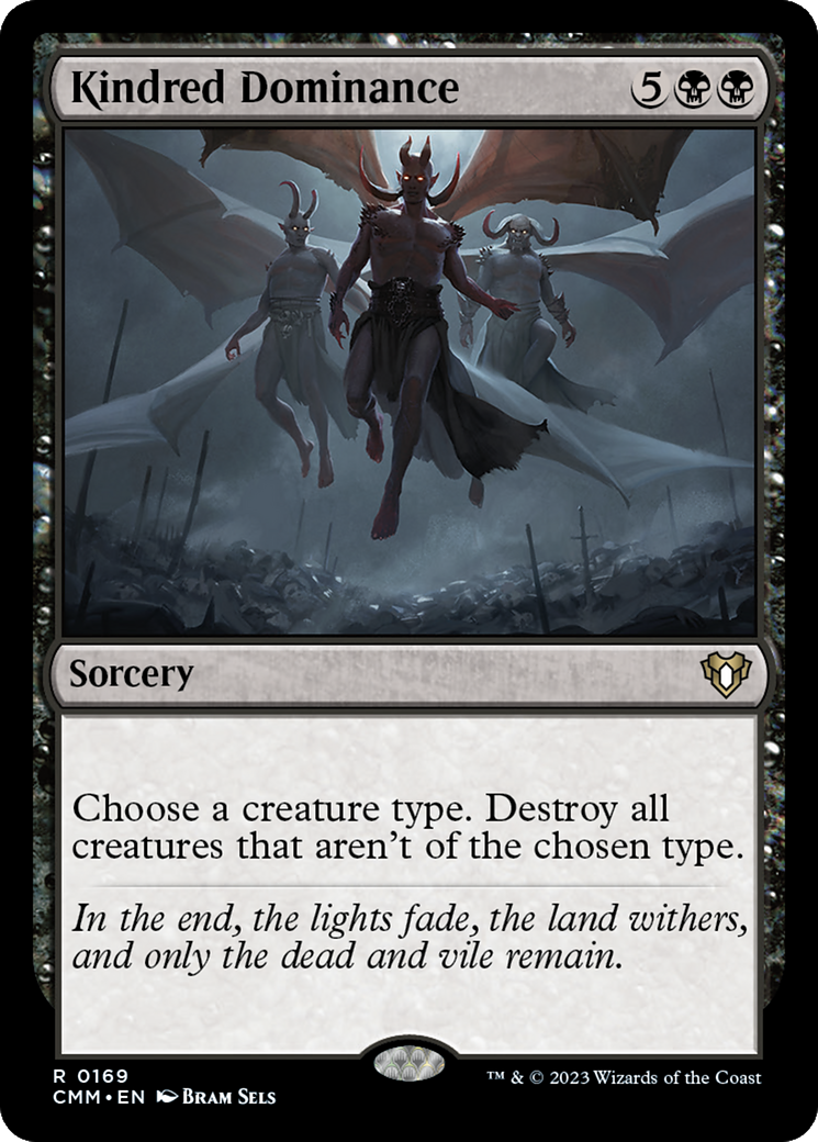 Kindred Dominance (CMM-169) - Commander Masters Foil