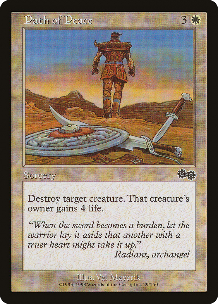 Path of Peace (USG-029) - Urza's Saga