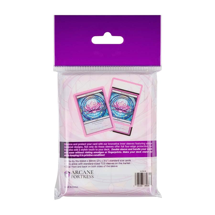 Standard -  Pink Blossom - Synergy Bordered Inner Sleeves (105ct)