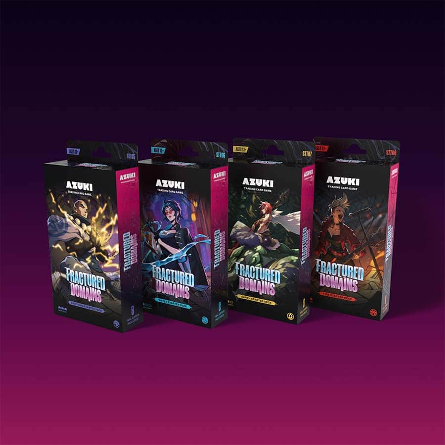 Azuki TCG - Fractured Domains - Starter Deck (Set of 4)