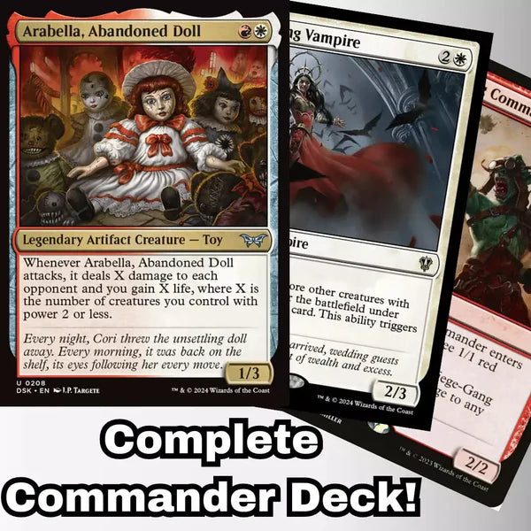 Magic the Gathering - Arabella, Abandoned Doll - Custom Built Commander Deck