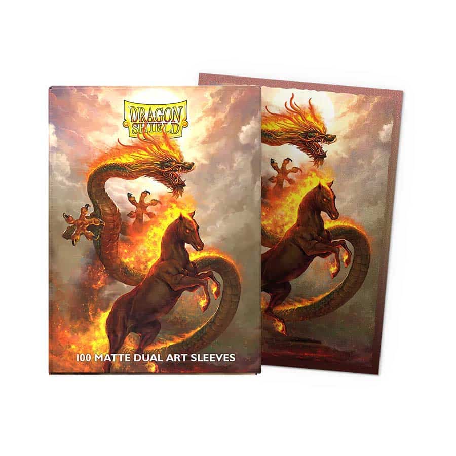 Standard - Chinese New Year 2026 - Year of the Fire Horse - Art Matte Dual Sleeves (100ct)
