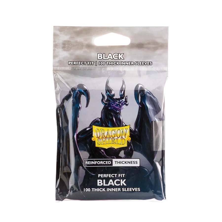 Standard - Black - Perfect Fit Thick Inner Sleeves (100ct)