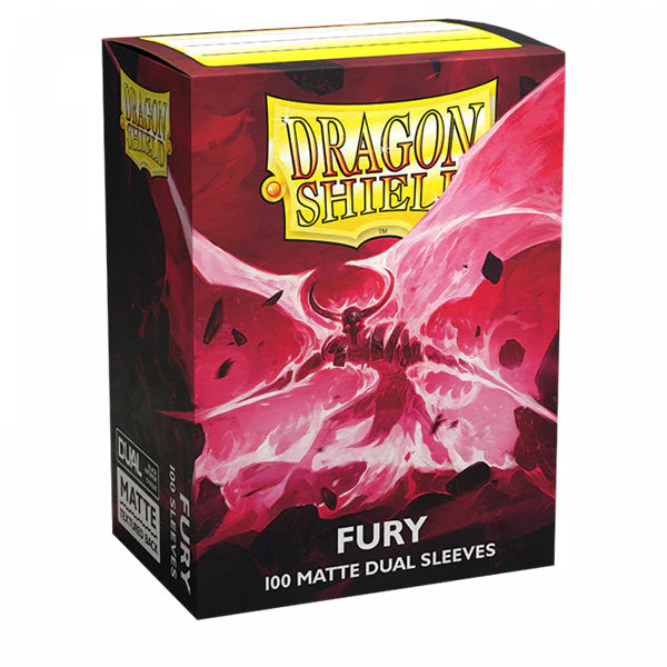 Standard - Fury Alaric, Crimson King - Dual Matte Sleeves (100ct)