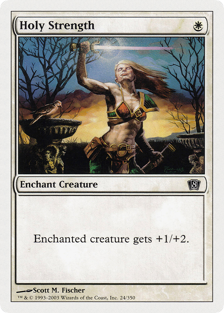 Holy Strength (8ED-024) - 8th Edition
