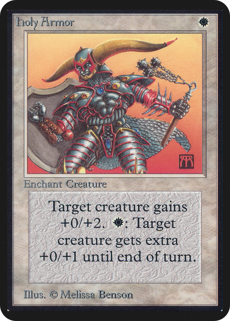 Holy Armor (LEA-23) - Limited Edition Alpha