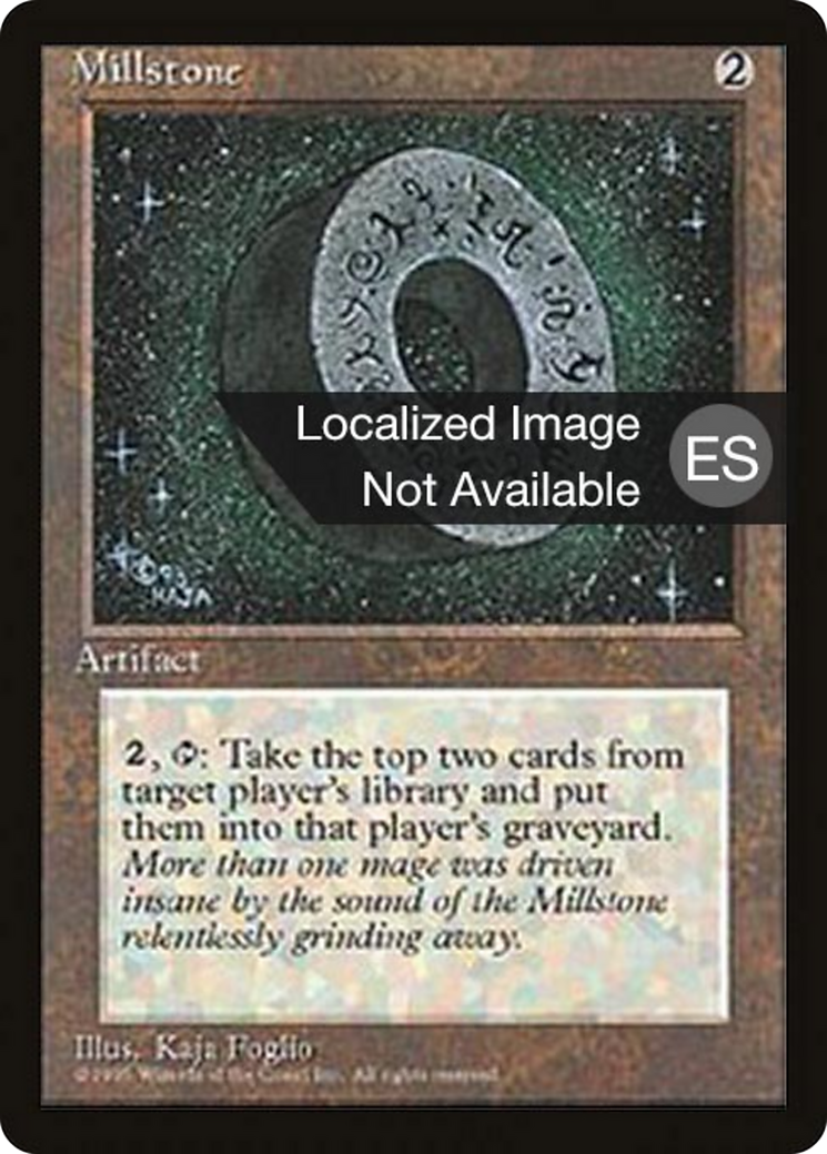 Millstone (4BB-336) - Fourth Edition Foreign Black Border