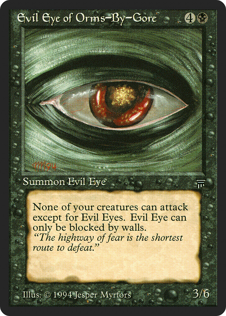 Evil Eye of Orms-By-Gore (LEG-96) - Legends