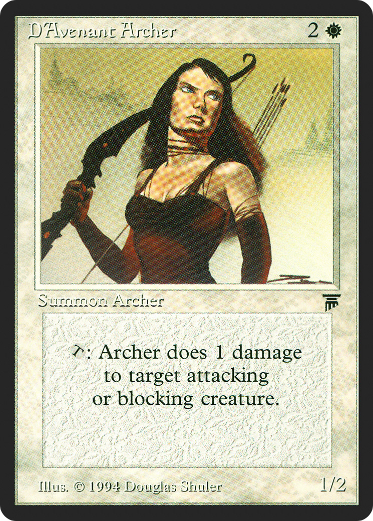 D'Avenant Archer (LEG-7) - Legends