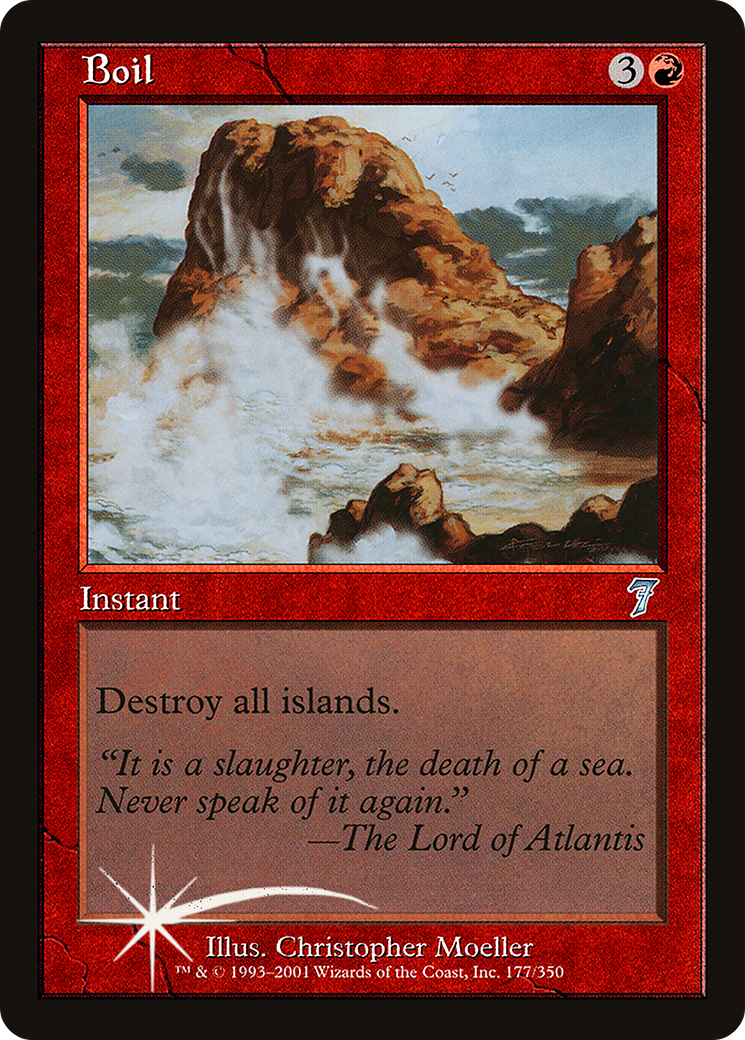 Boil (7ED-177) - 7th Edition Foil