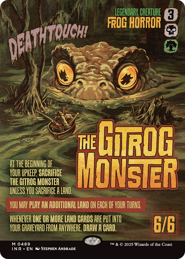 The Gitrog Monster (INR-489) - Innistrad Remastered: (Showcase) (Borderless)