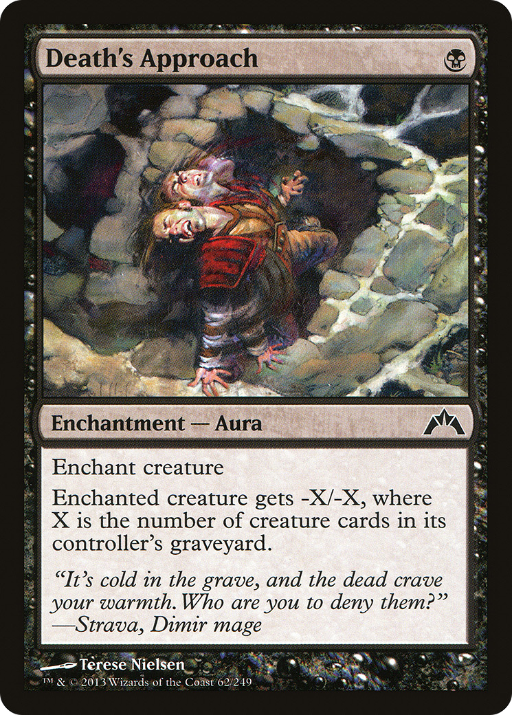 Death's Approach (GTC-062) - Gatecrash Foil