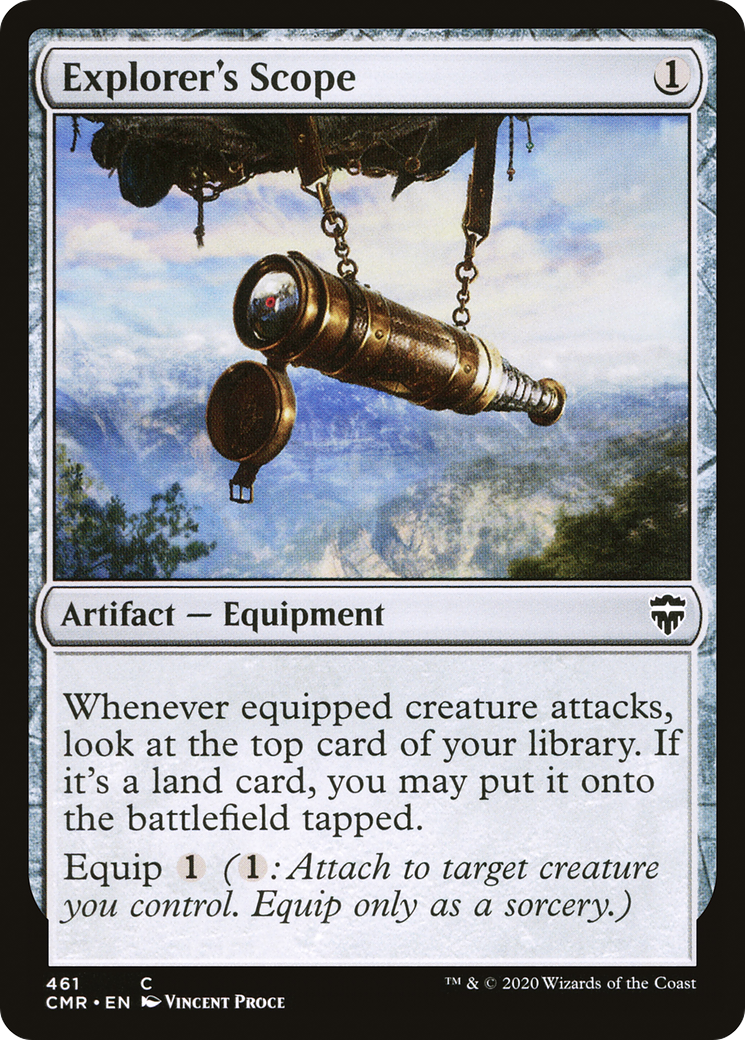 Explorer's Scope (CMR-461) - Commander Legends