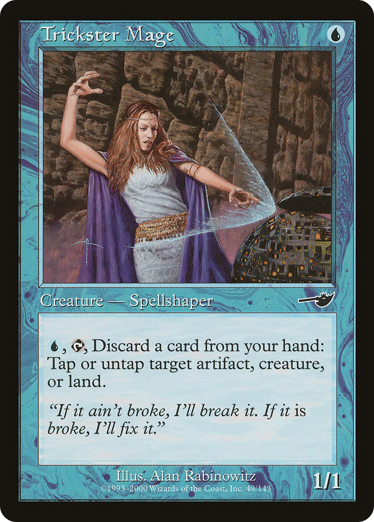 Trickster Mage (NMS-049) - Nemesis Foil