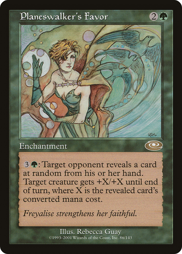 Planeswalker's Favor (PLS-086) - Planeshift