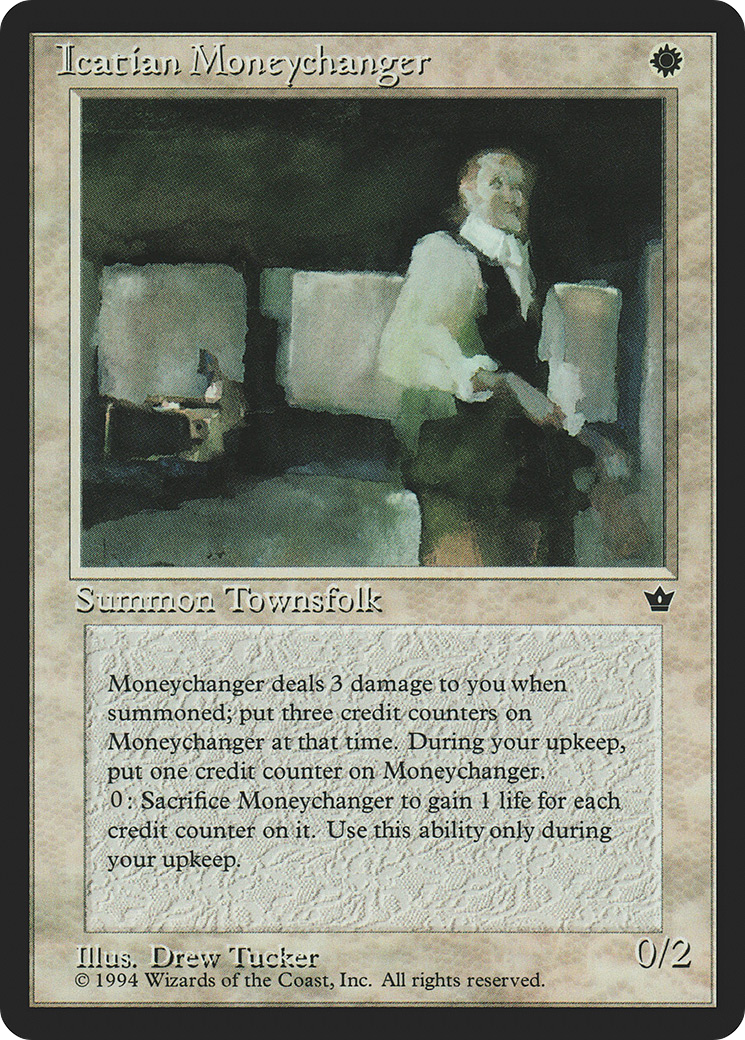 Icatian Moneychanger (FEM-10) - Fallen Empires