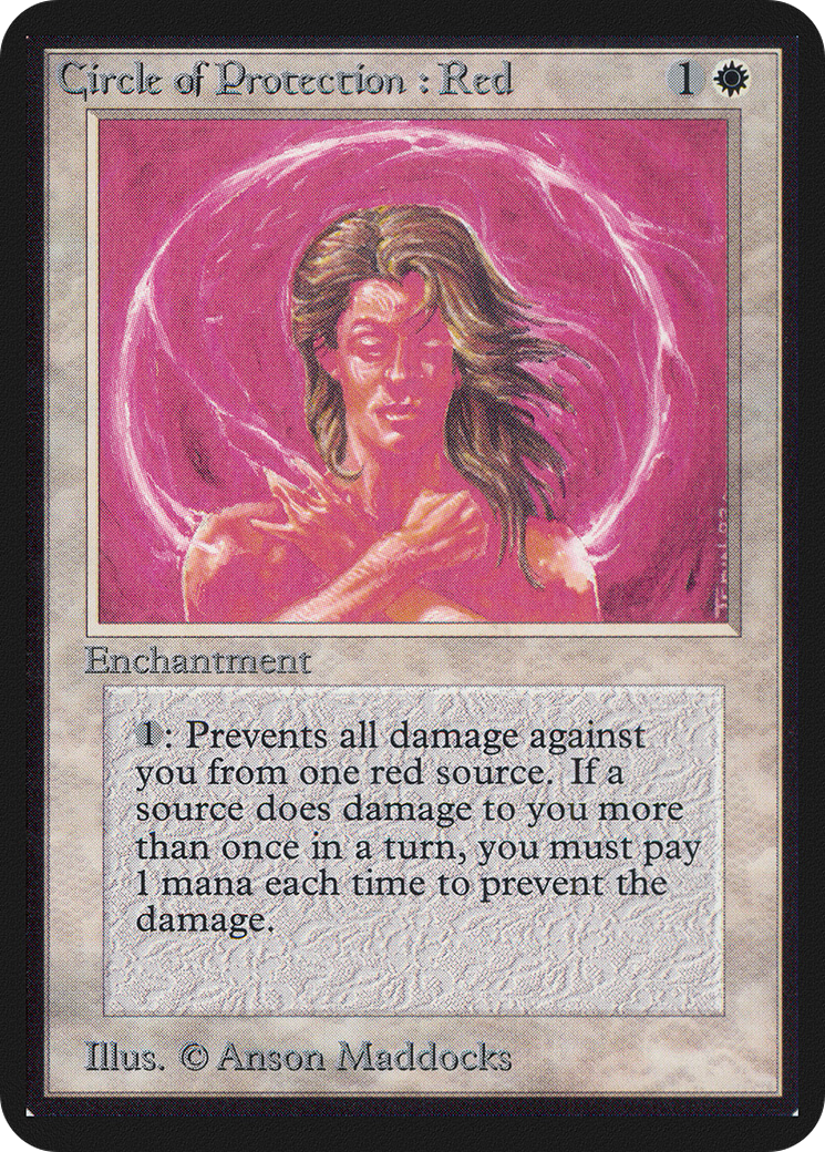 Circle of Protection: Red (LEA-12) - Limited Edition Alpha