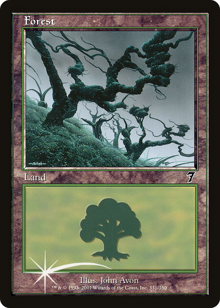 Forest (331) (7ED-331) - 7th Edition Foil