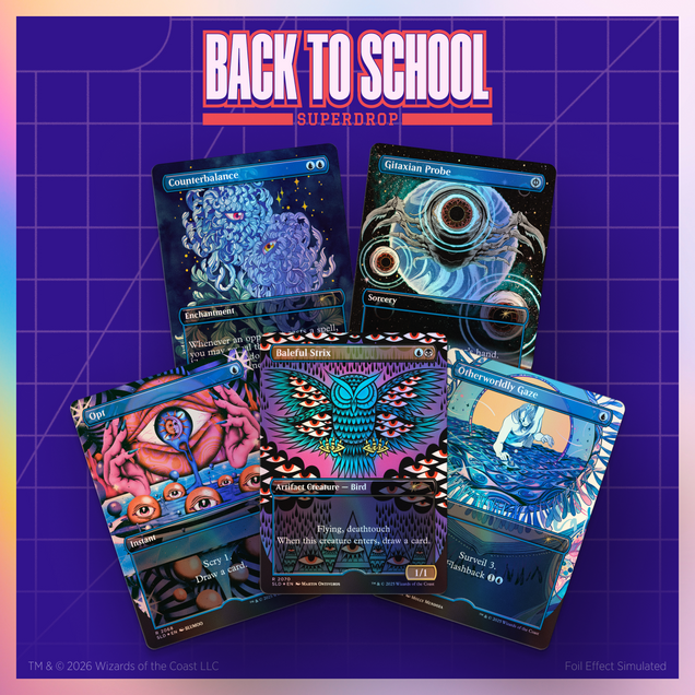 Magic the Gathering - Secret Lair - The Eyes Have It - Rainbow Foil