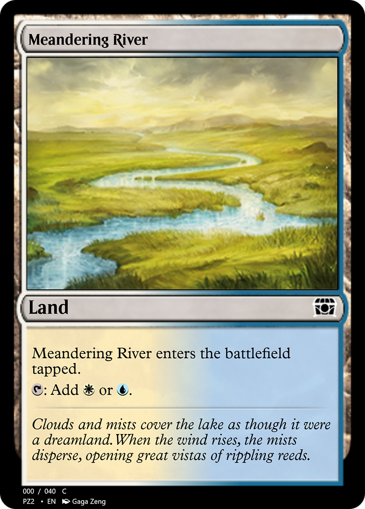 Meandering River (PZ2-70799) - Treasure Chest Foil