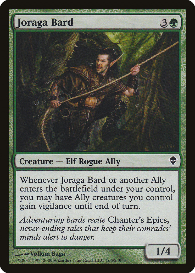 Joraga Bard (ZEN-166) - Zendikar Foil